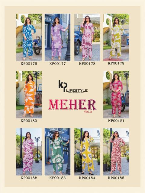 Meher meher vol-3 coord set wholesale clothing suppliers in india